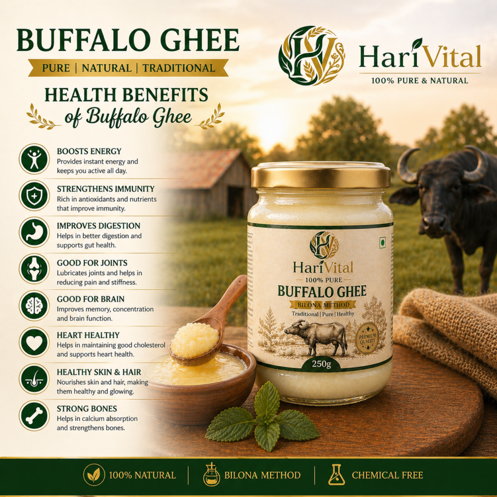 BUFFALO GHEE IN A HEALTH BENEFITS