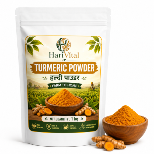 Harivital Turmeric Powder – Pure Haldi Powder